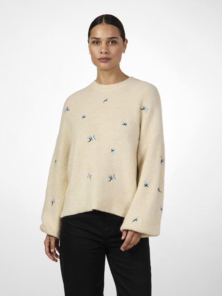 YAS Fleur LS Knit Pullover Gavetips til henne