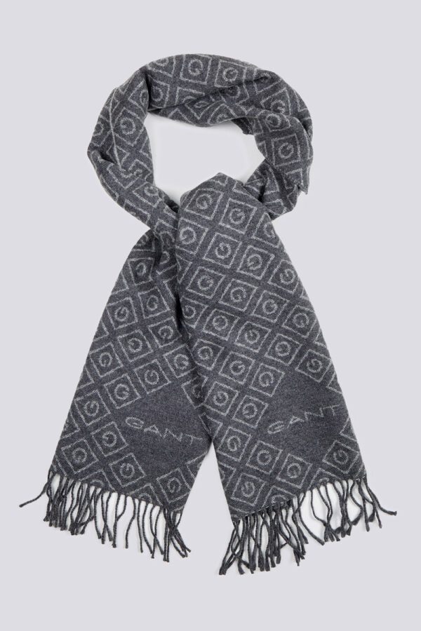 GANT - D1. Icon G Wool Scarf