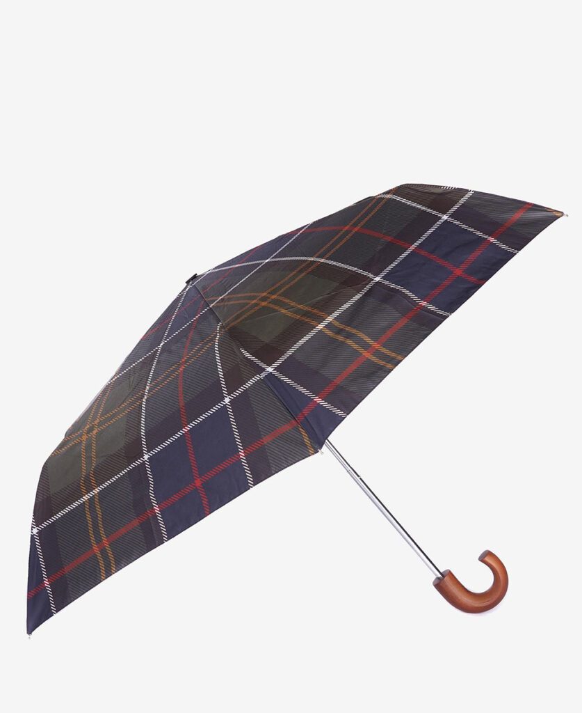 BARBOUR - Barbour Tartan Mini Umbrella