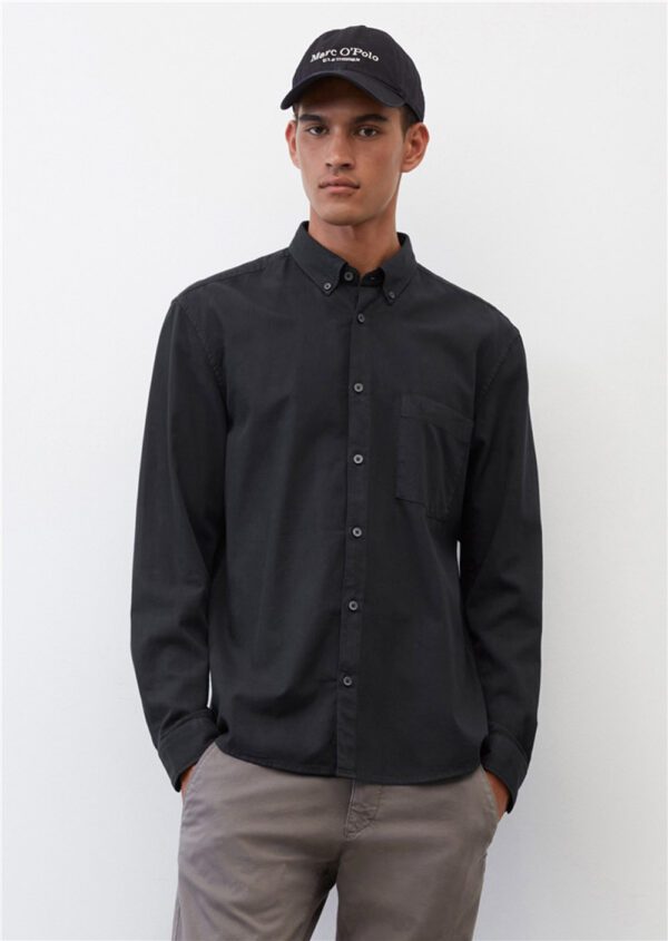 MARC O POLO - Blended Button Down Collar Shirt