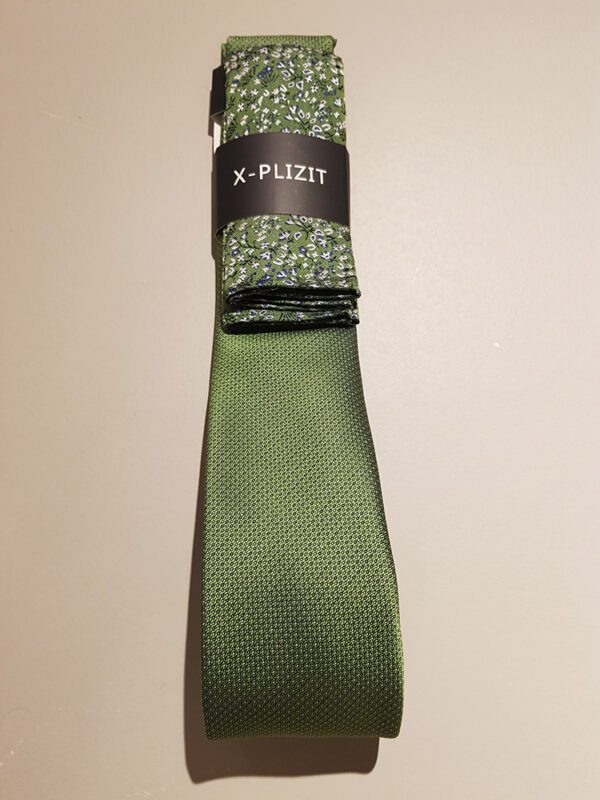slipssett i grønt