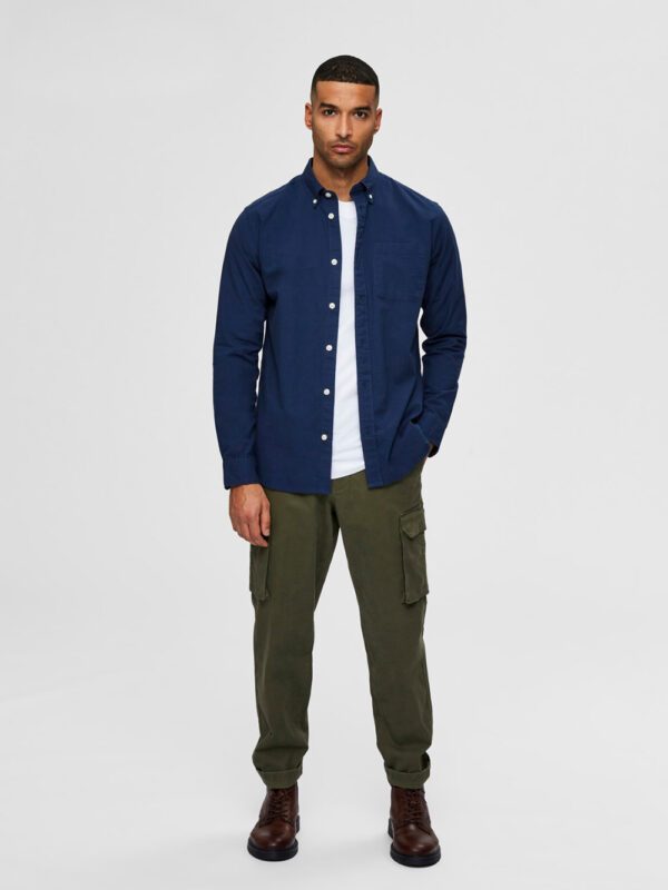 SELECTED HOMME - Slhregrick Ox Flex Shirt Ls - Bilde 3