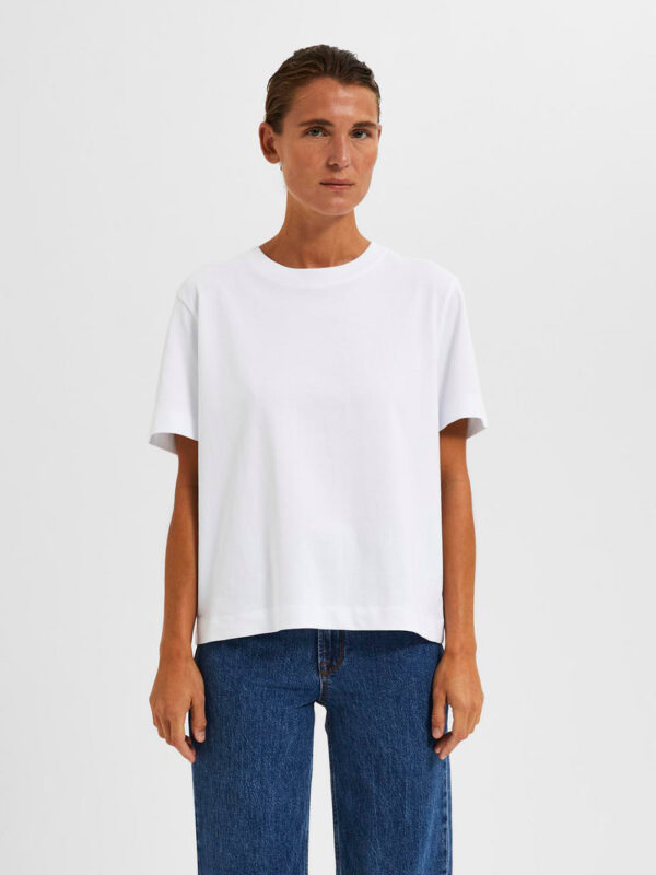 SELECTED FEMME - SlfEssential Ss Boxy Tee
