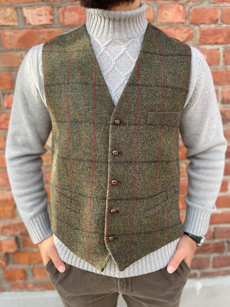 Harris tweed Lee Waistcoat