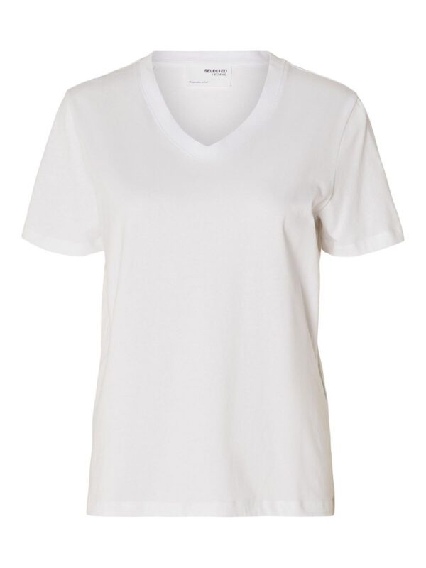 SELECTED FEMME - SlfEssential Ss V-Neck Tee