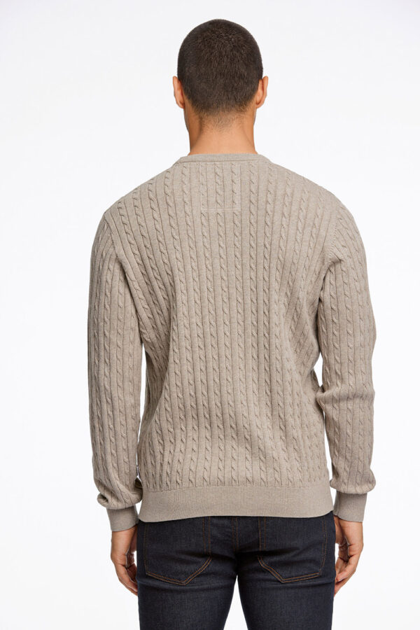 LINDBERGH - O-Neck Cable Knit
