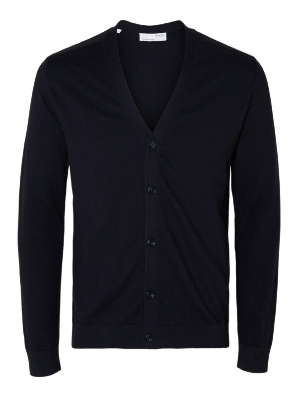 SELECTED HOMME - Berg LS Knit V-Neck Cardigan