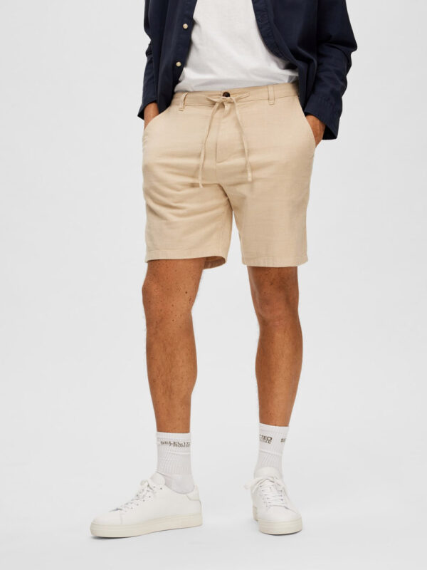 SELECTED HOMME - SLH Regular-Brody Linen Shorts