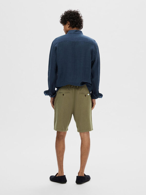 SELECTED HOMME - SLH Regular-Brody Linen Shorts