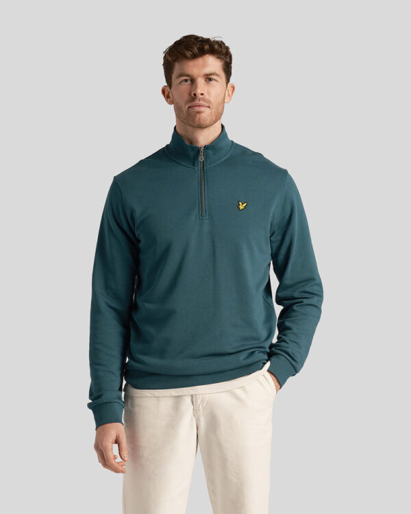 LYLE & SCOTT - Loopback Quarter Zip Sweat