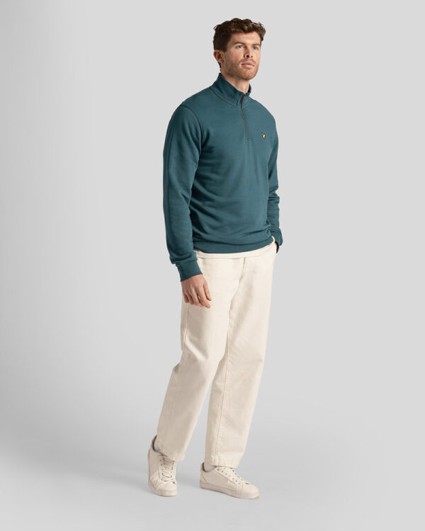 LYLE & SCOTT - Loopback Quarter Zip Sweat