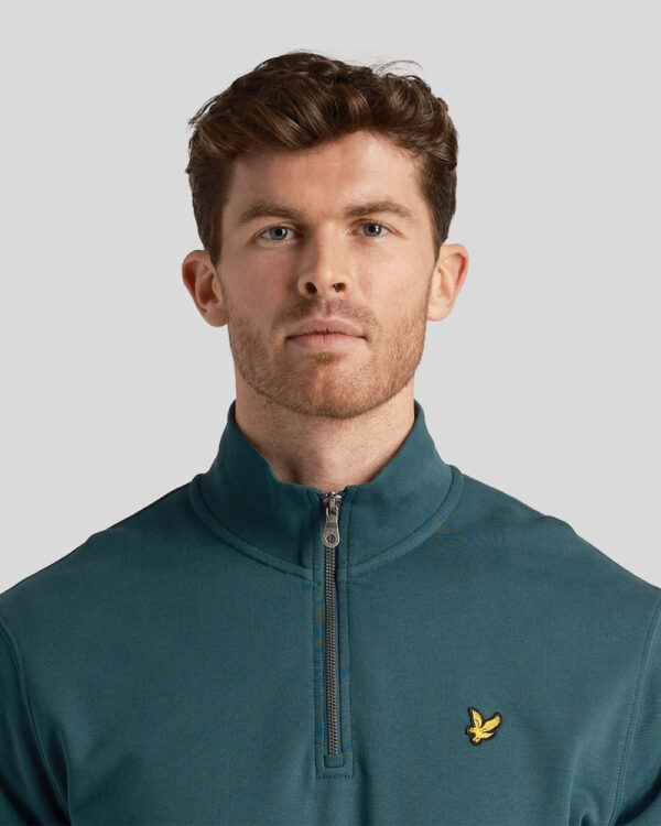 LYLE & SCOTT - Loopback Quarter Zip Sweat