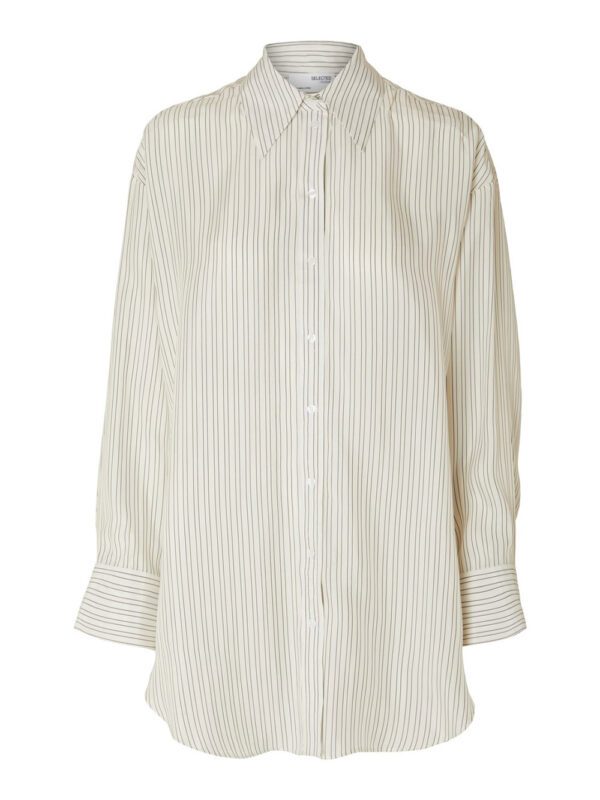 SELECTED FEMME - SLF Theora-Iconic Ls Cupro Shirt