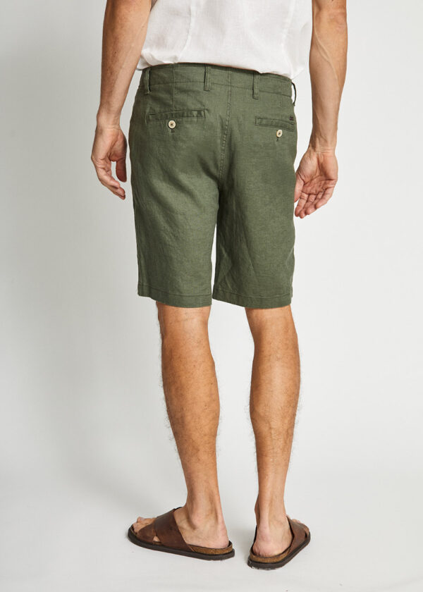 Bruun & Stengade - Abel Regular Fit Linen Shorts