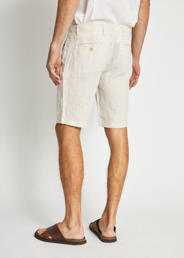 Bruun & Stengade - Abel Regular Fit Linen Shorts