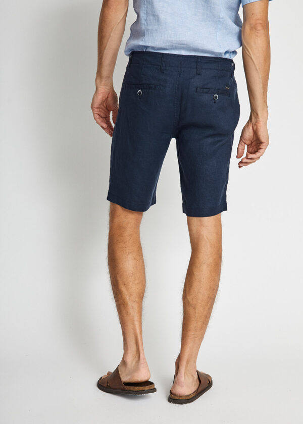 Bruun & Stengade - Abel Regular Fit Linen Shorts