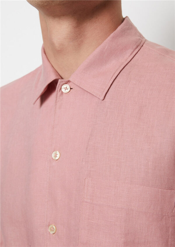 MARC O POLO - Camp Collar One Pkt Linen Shirt