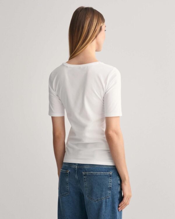 GANT - Slim Ss Scoop Neck