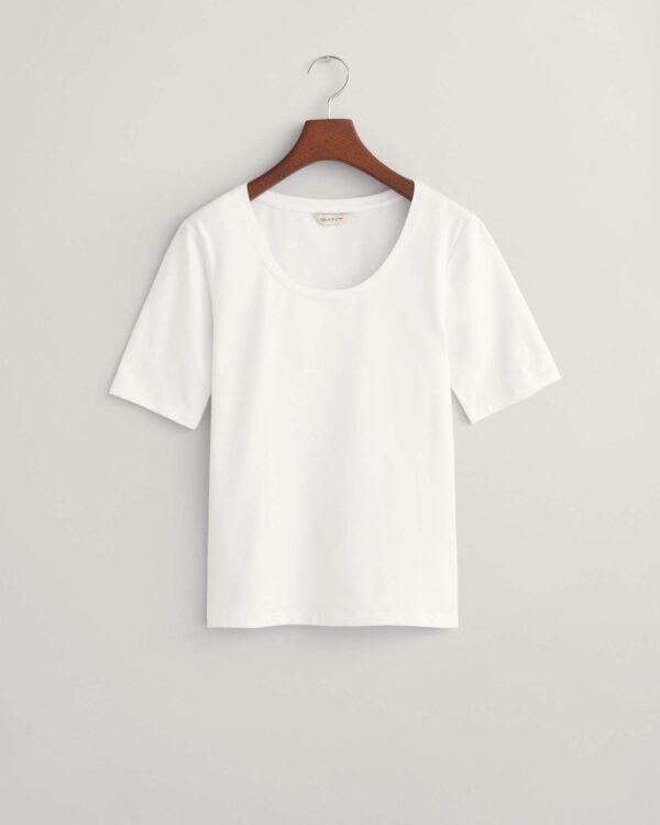 GANT - Slim Ss Scoop Neck