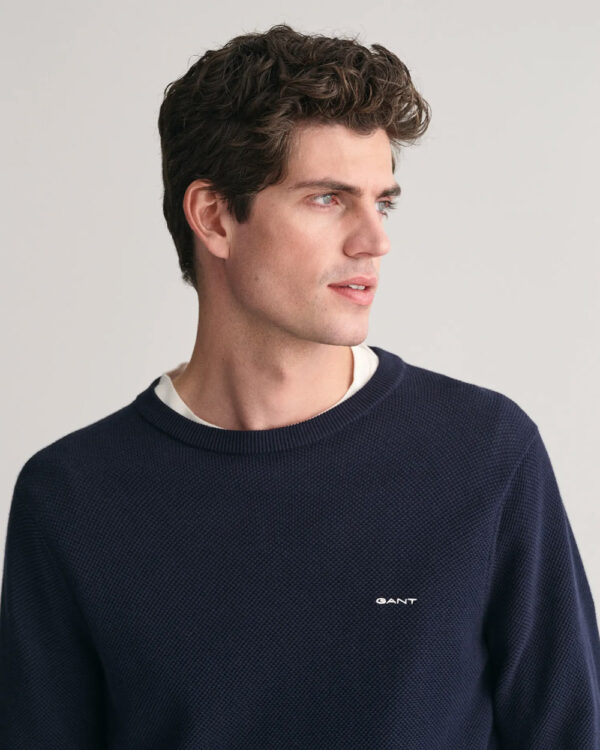 GANT - Cotton Pique C-Neck