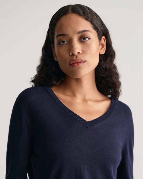 GANT - Fine Knit V-Neck