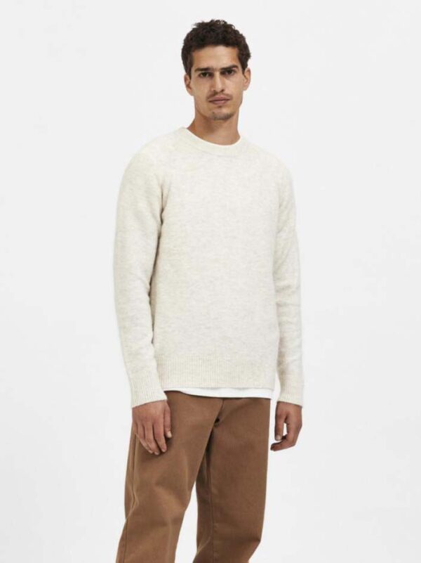 SELECTED HOMME - Rai LS Knit Crew Neck