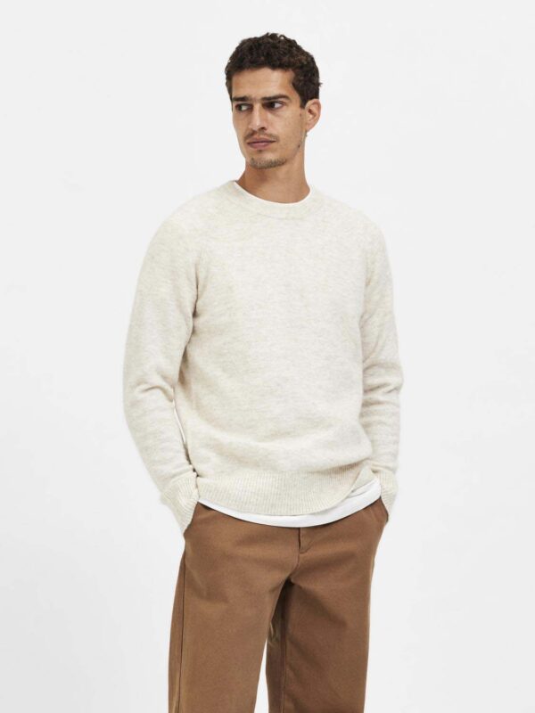 SELECTED HOMME - Rai LS Knit Crew Neck