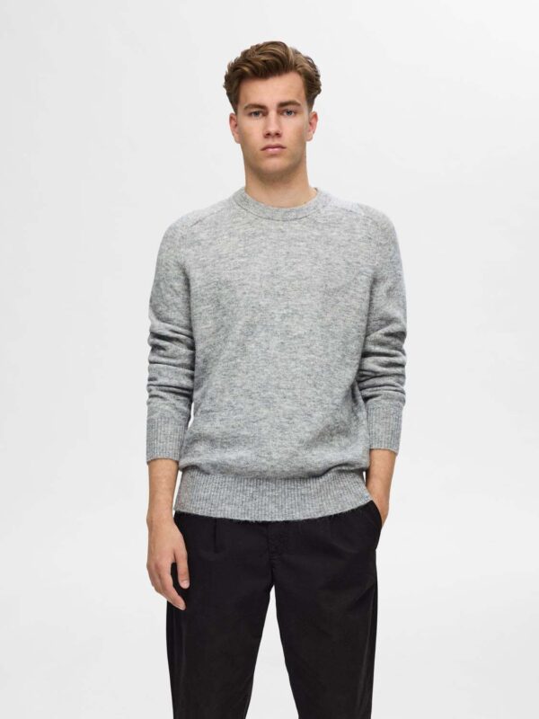 SELECTED HOMME - Rai LS Knit Crew Neck