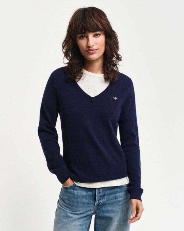 GANT - Extrafine Lambwool V-Neck