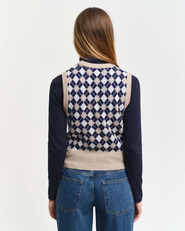 GANT - Argyle C-Neck Vest