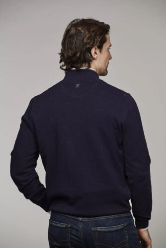 Hansen-and-Jacob_Knitwear_11756_Half-zip-diamond-knit_49_Navy_back