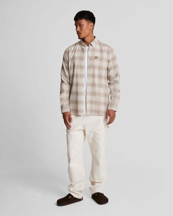 LYLE & SCOTT - Tonal Check Flannel Shirt