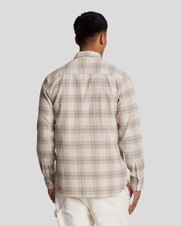 LYLE & SCOTT - Tonal Check Flannel Shirt