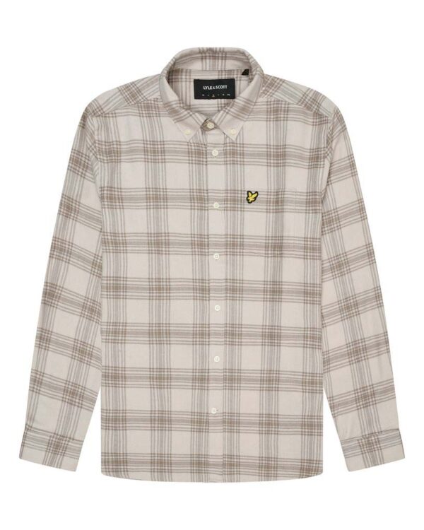 LYLE & SCOTT - Tonal Check Flannel Shirt