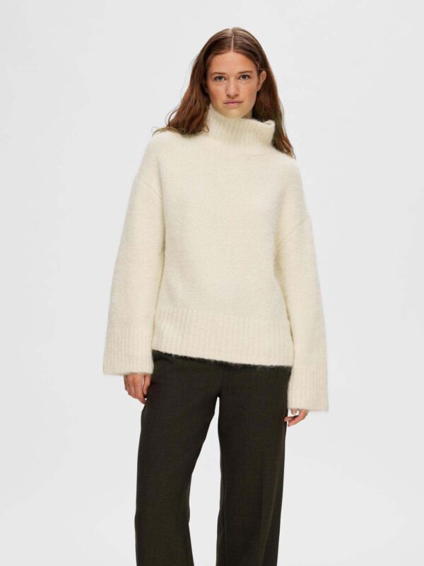 SELECTED FEMME - Gabella LS Knit High-Neck