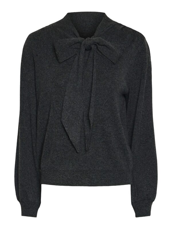 Y.A.S - Assi LS Bow Knit Pullover