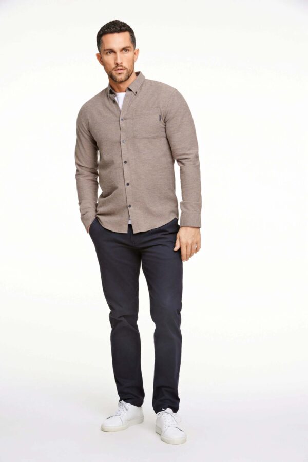 LINDBERGH - Brushed Twill Shirt L/S