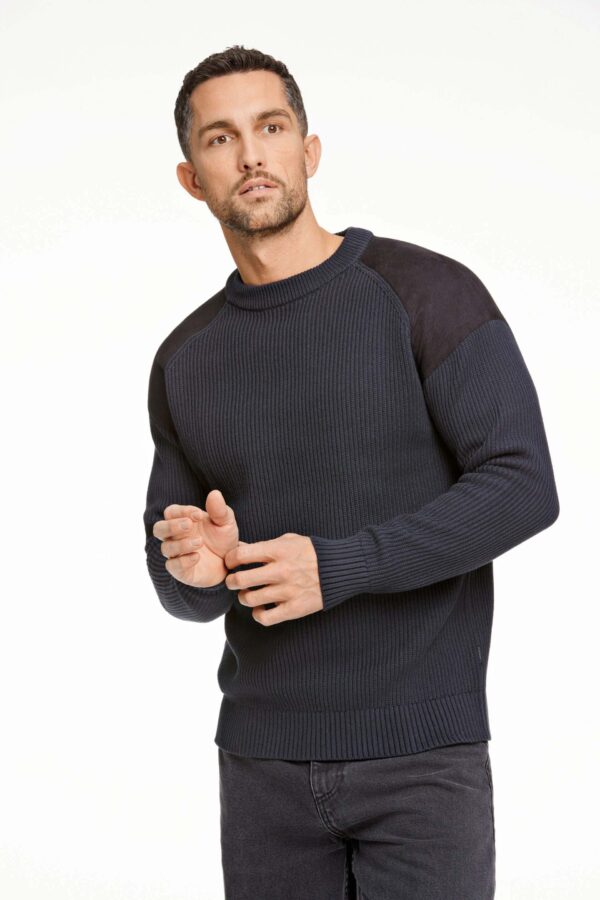 LINDBERGH - Knit Jumper W Shoulder Patch