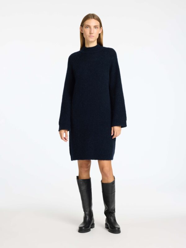 SELECTED FEMME - Lulu LS High Neck Knit Dress