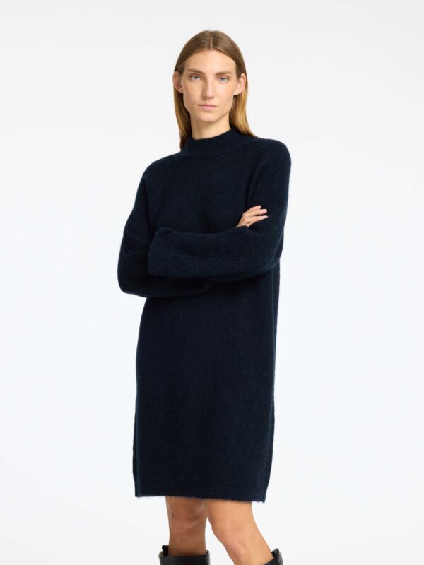 SELECTED FEMME - Lulu LS High Neck Knit Dress