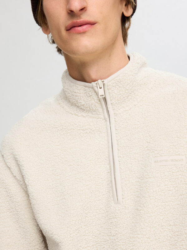 SELECTED HOMME - Storm Fleece High Neck Sweat