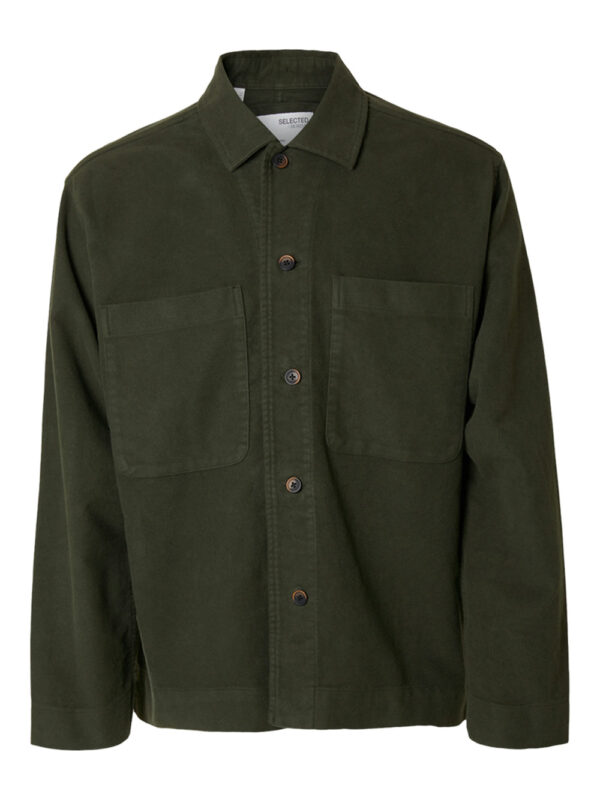 SELECTED HOMME - Bent Moleskin Overshirt