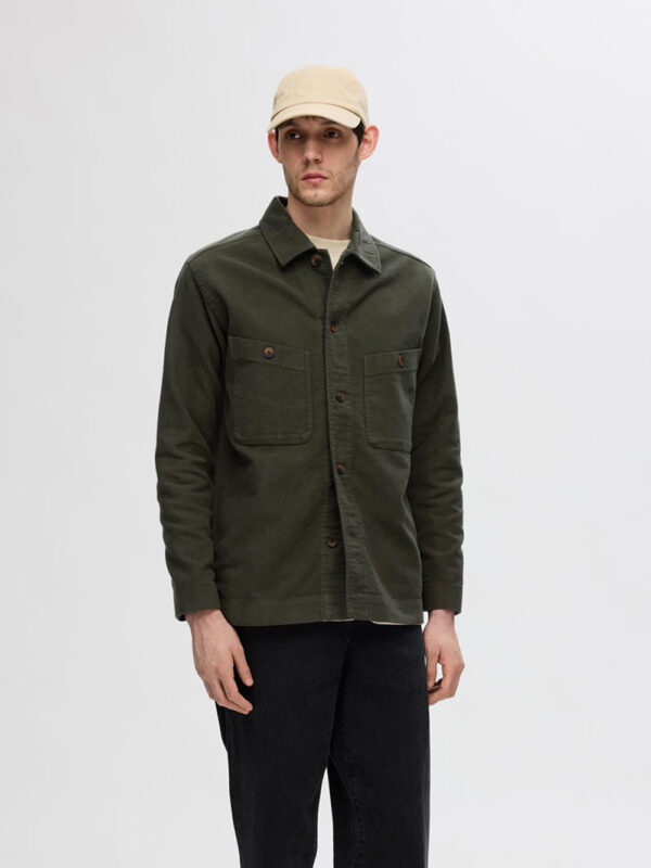 SELECTED HOMME - Bent Moleskin Overshirt