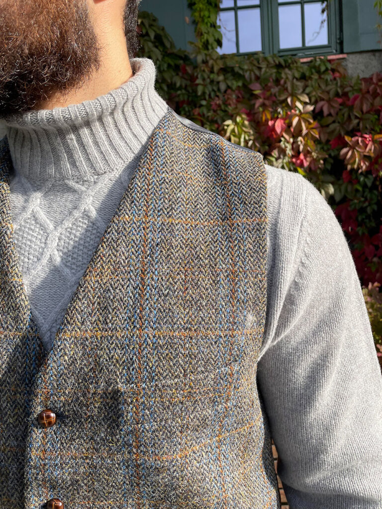 Harris Tweed waistcoat