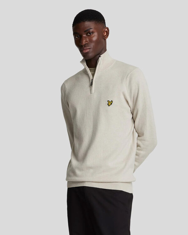 LYLE & SCOTT - Cotton Merino Quarter Zip