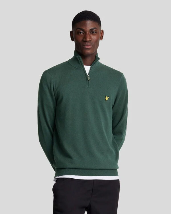 LYLE & SCOTT - Cotton Merino Quarter Zip