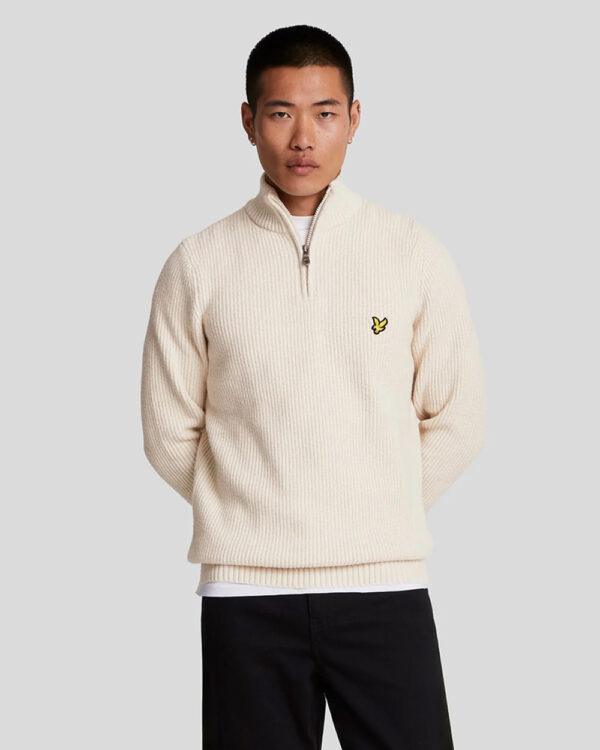 LYLE & SCOTT - Shaker Stitch Quarter Zip