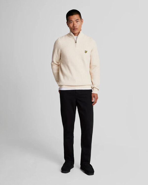 LYLE & SCOTT - Shaker Stitch Quarter Zip