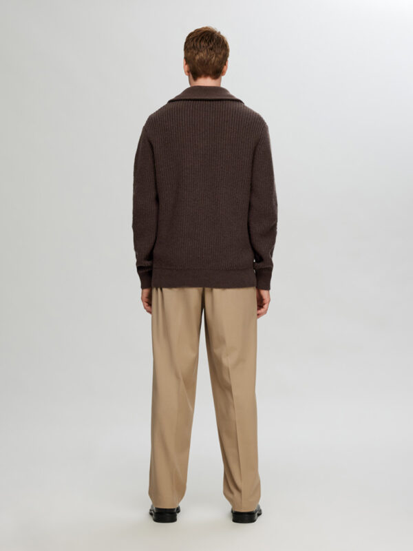 SELECTED HOMME - Land LS Knit Half-Zip