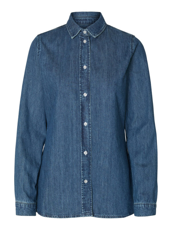 SELECTED FEMME - Bea Noa Fitted Denim Shirt